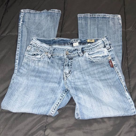 Silver Suki Bootcut Jeans. Excellent condition.